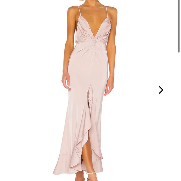 NWT Never Worn Lovers and Friends Pink Gown - Picture 7 of 9